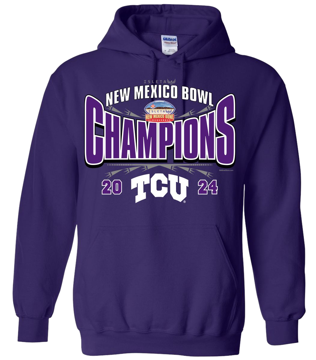 2024 TCU New Mexico Bowl Champions Hoodie
