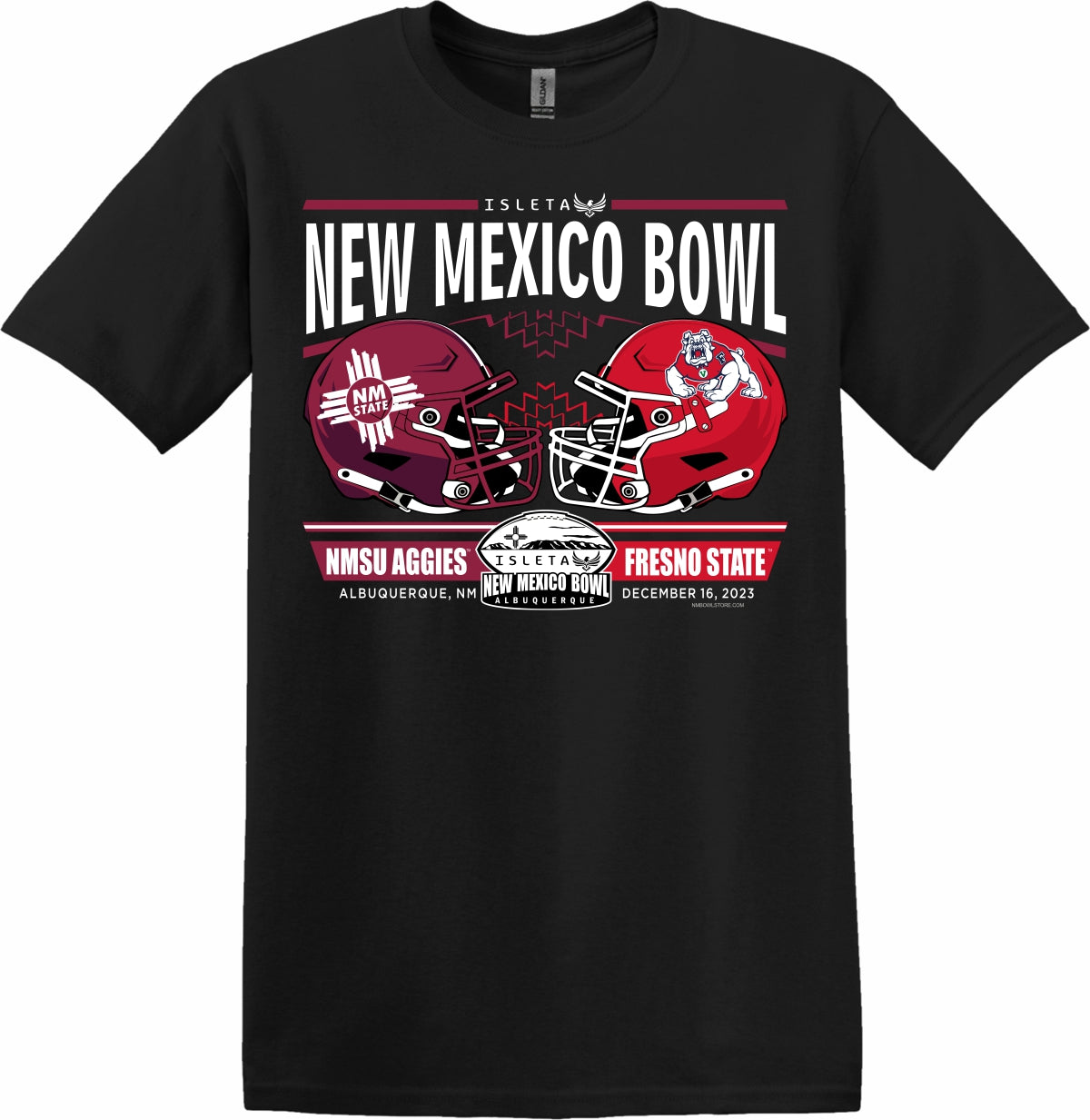 2023 Nm Bowl Helmet Tee – New Mexico Bowl Store