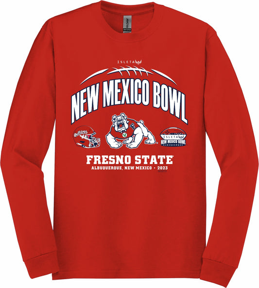 2023 New Mexico Bowl Fresno State Long Sleeve Tee