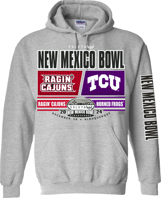 2024 New Mexico Bowl Grey Hoodie