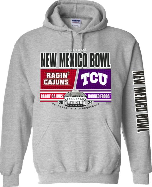 2024 New Mexico Bowl Grey Hoodie